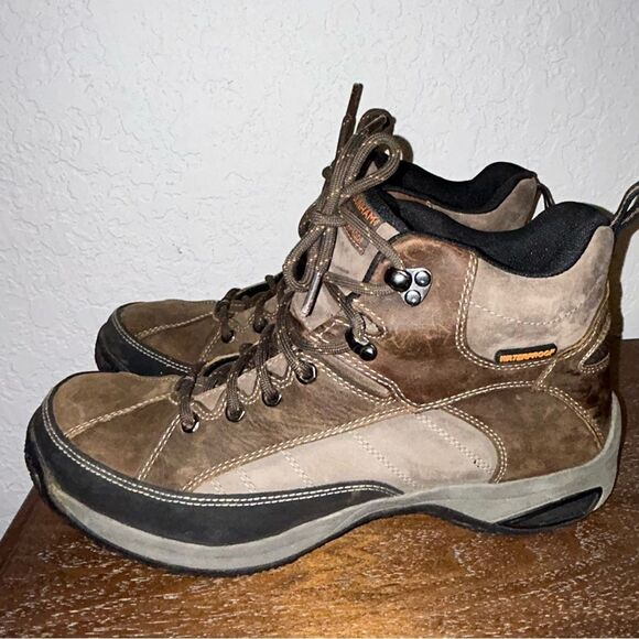 Dunham Lawrence Mudguard Waterproof Slip Resistant Lace Up Work Hiking Boots - Picture 5 of 10